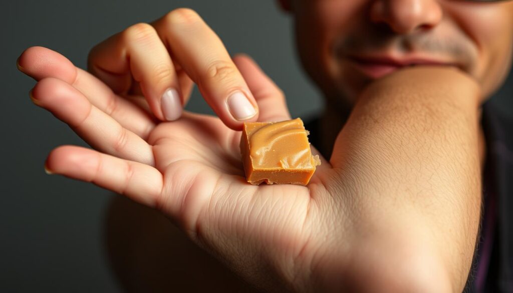 presenting armpit fudge creatively