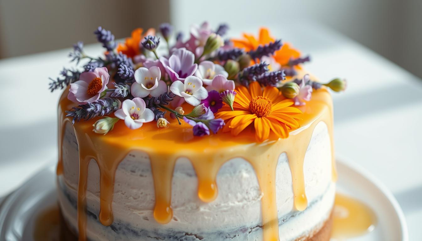 Lavender cake